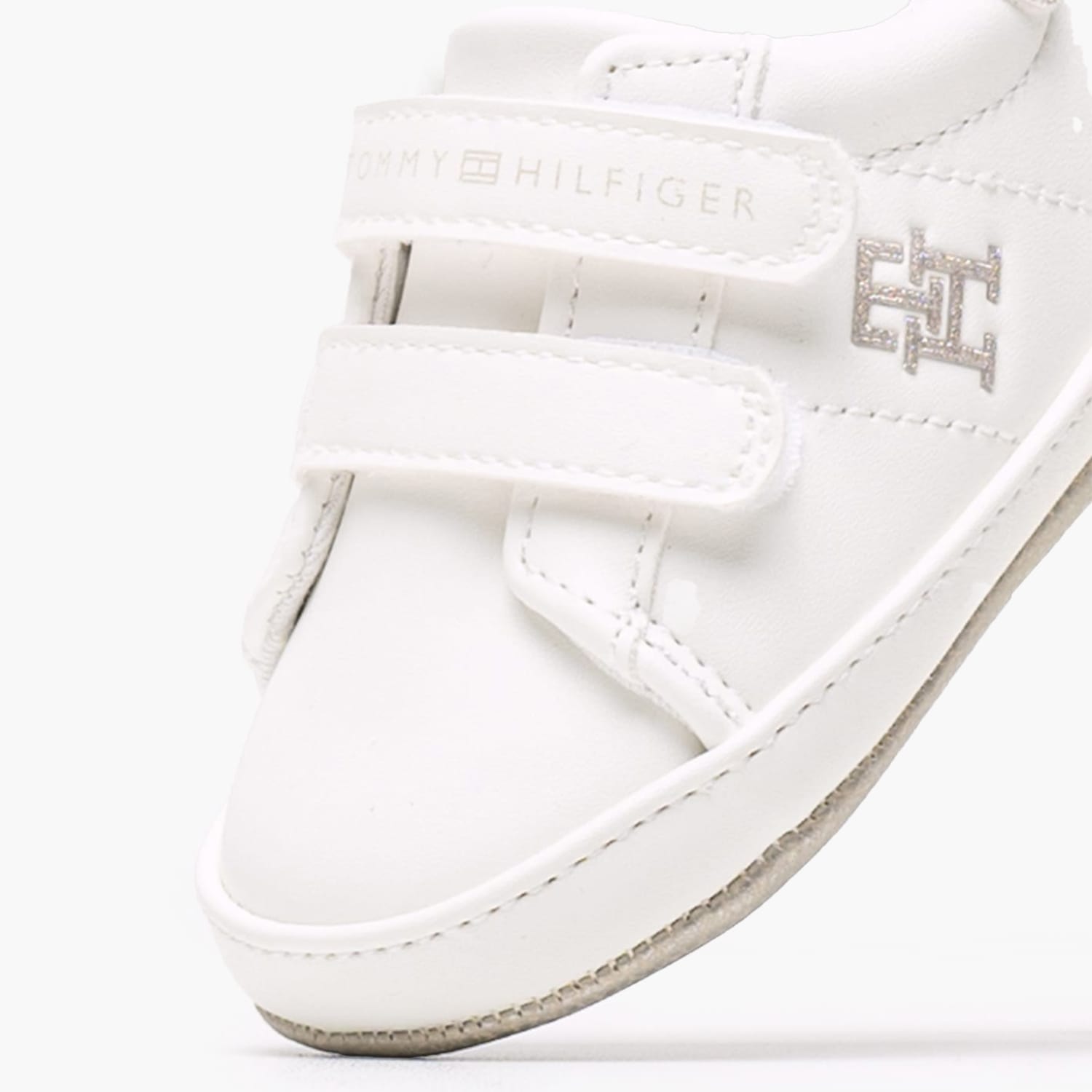 Παιδικά Παπούτσια Casual Velcro.Lc Άσπρο ECOleather Tommy Hilfiger