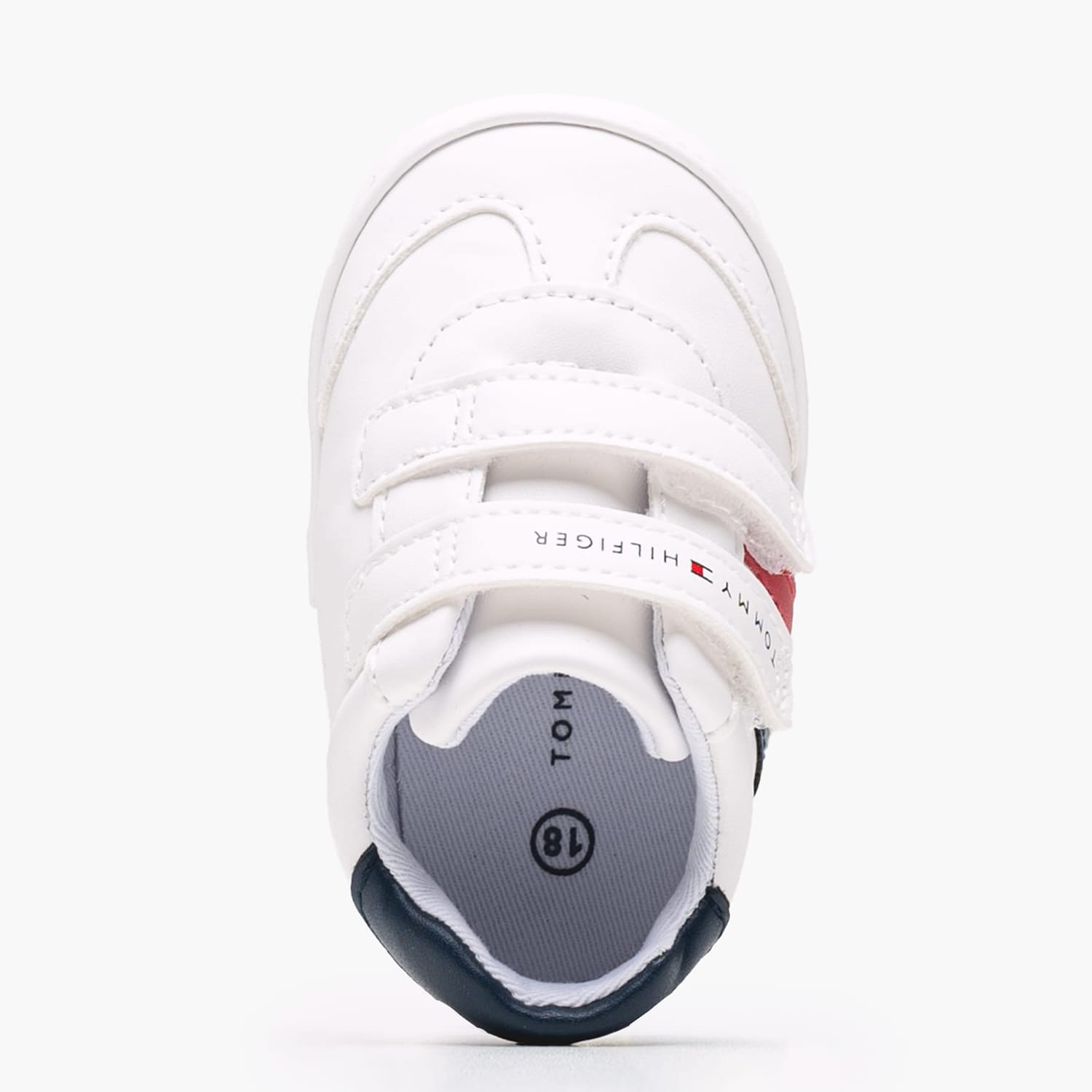 Παιδικά Παπούτσια Casual Velcro.Stripes.Lc Άσπρο ECOleather Tommy Hilfiger Παιδικά Παπούτσια Casual Velcro.Stripes.Lc Άσπρο ECOleather Tommy Hilfiger