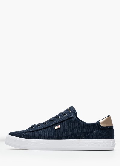 Γυναικείες Ζώνες Th.3Rev Μπεζ Δέρμα Tommy Hilfiger
