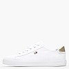 Γυναικεία Παπούτσια Casual Vlc.Canvas Άσπρο Ύφασμα Tommy Hilfiger Γυναικεία Παπούτσια Casual Vlc.Canvas Άσπρο Ύφασμα Tommy Hilfiger