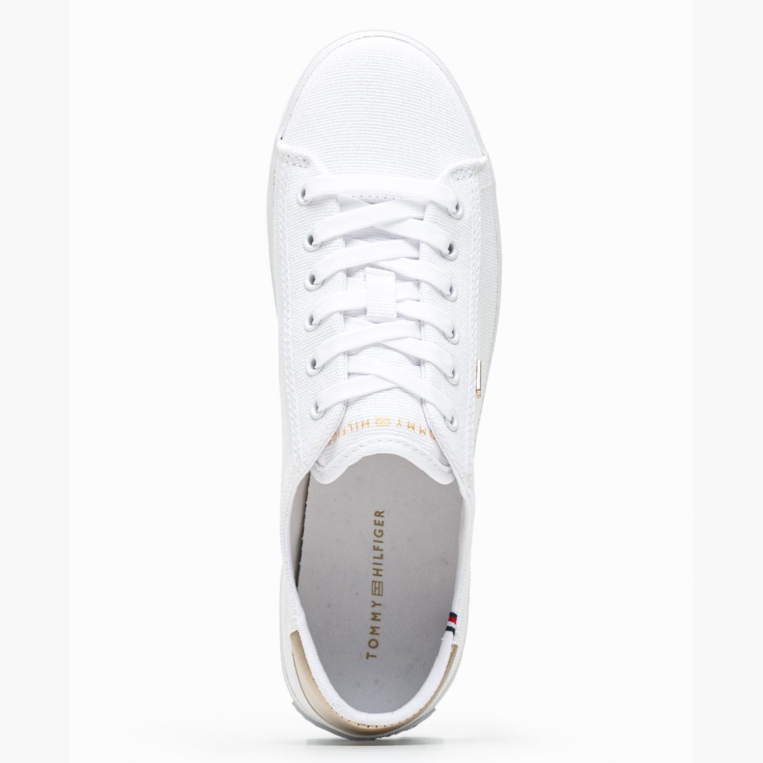 Γυναικεία Παπούτσια Casual Vlc.Canvas Άσπρο Ύφασμα Tommy Hilfiger Γυναικεία Παπούτσια Casual Vlc.Canvas Άσπρο Ύφασμα Tommy Hilfiger