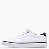 Men Casual Shoes Vulc.Core White Leather Tommy Hilfiger