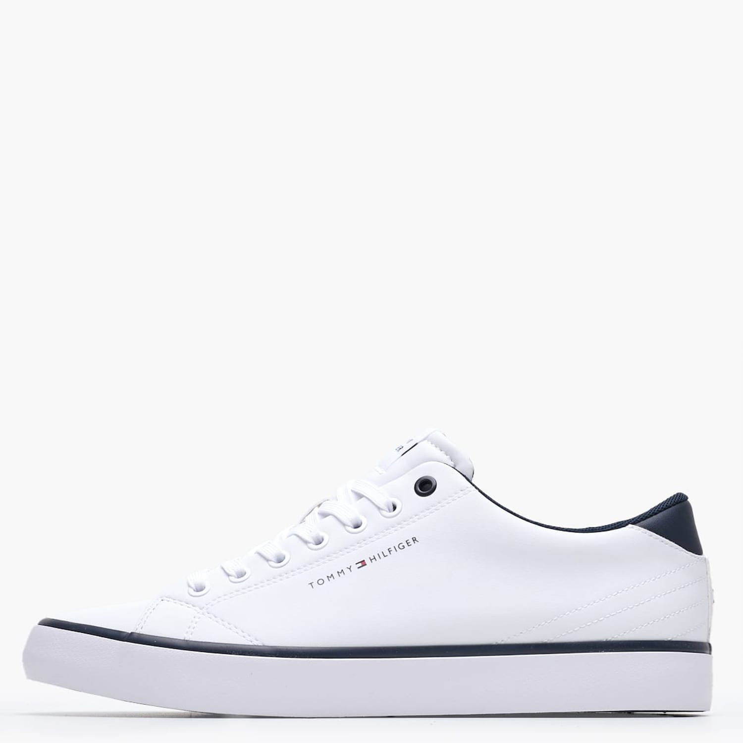 Ανδρικά Παπούτσια Casual Vulc.Core Άσπρο Δέρμα Tommy Hilfiger