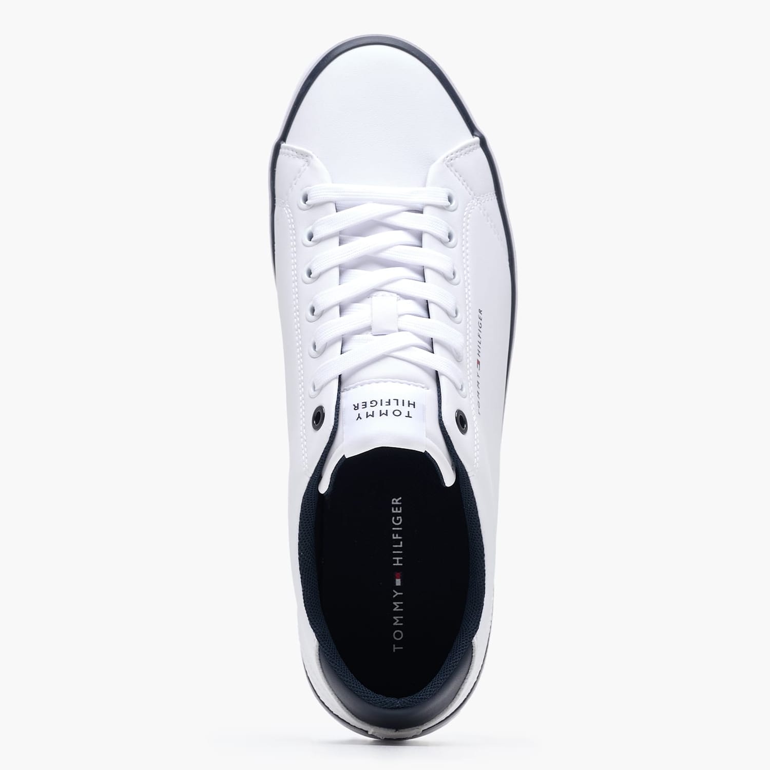 Men Casual Shoes Vulc.Core White Leather Tommy Hilfiger