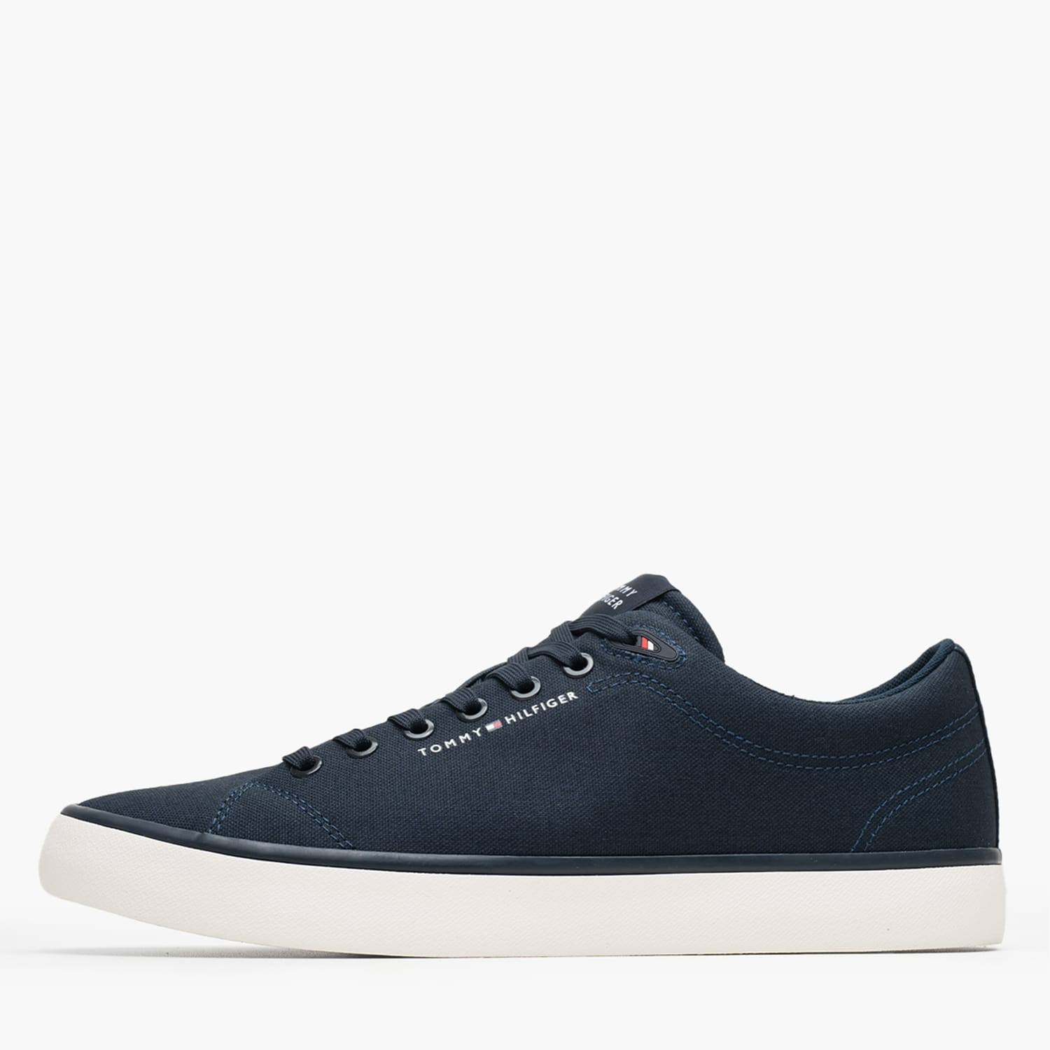 Ανδρικά Παπούτσια Casual Vulc.L.Canvas Μπλε Ύφασμα Tommy Hilfiger