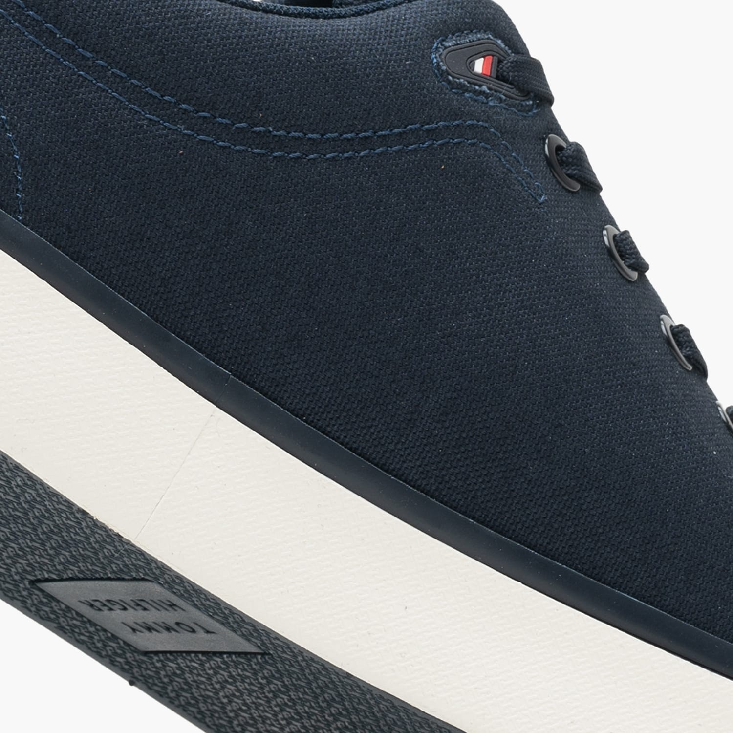 Ανδρικά Παπούτσια Casual Vulc.L.Canvas Μπλε Ύφασμα Tommy Hilfiger Ανδρικά Παπούτσια Casual Vulc.L.Canvas Μπλε Ύφασμα Tommy Hilfiger