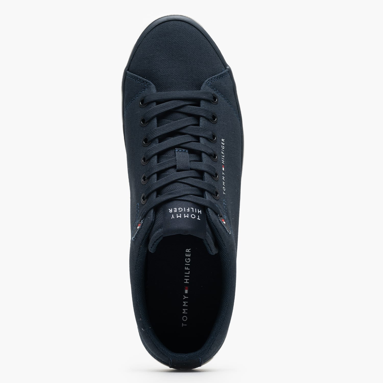 Ανδρικά Παπούτσια Casual Vulc.L.Canvas Μπλε Ύφασμα Tommy Hilfiger Ανδρικά Παπούτσια Casual Vulc.L.Canvas Μπλε Ύφασμα Tommy Hilfiger