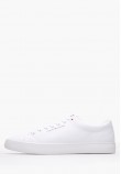 Ανδρικά Παπούτσια Casual Vulc.L.Canvas Άσπρο Ύφασμα Tommy Hilfiger