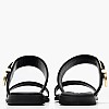 Women Flats 2533.02004 Black Leather Mortoglou Women Flats 2533.02004 Black Leather Mortoglou