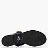 Women Flats 2533.02004 Black Leather Mortoglou Women Flats 2533.02004 Black Leather Mortoglou