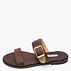 Women Flats 2533.02004 Brown Leather Mortoglou Women Flats 2533.02004 Brown Leather Mortoglou