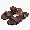 Women Flats 2533.02004 Brown Leather Mortoglou Women Flats 2533.02004 Brown Leather Mortoglou