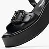 Women Platforms Low 2540.27107 Black Leather Mortoglou Women Platforms Low 2540.27107 Black Leather Mortoglou