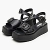 Women Platforms Low 2540.27107 Black Leather Mortoglou Women Platforms Low 2540.27107 Black Leather Mortoglou