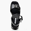 Women Platforms Low 2540.27107 Black Leather Mortoglou Women Platforms Low 2540.27107 Black Leather Mortoglou