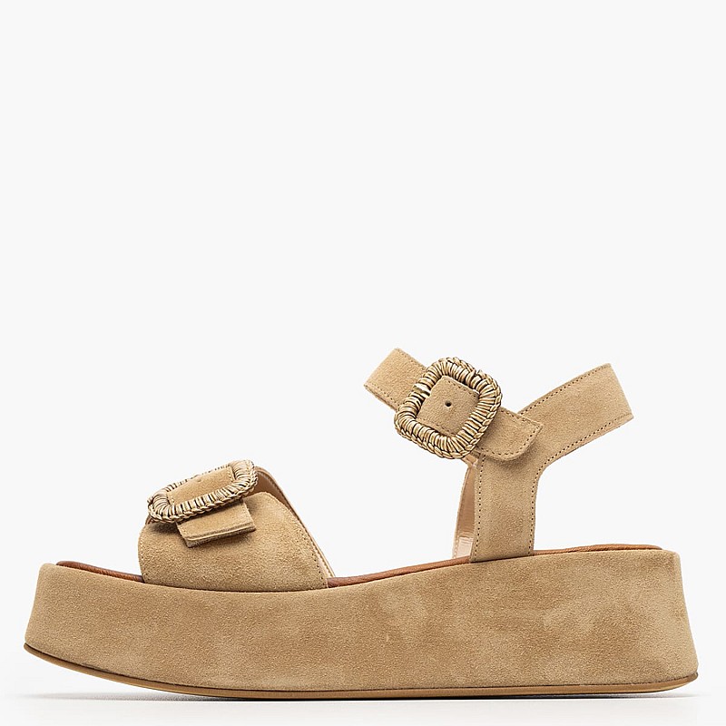 Women Platforms Low 2540.27107 Tabba Buckskin Mortoglou