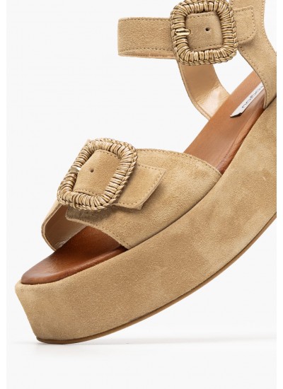 Women Platforms Low 2540.27107 Tabba Buckskin Mortoglou