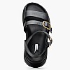 Women Platforms Low 2541.02306 Black Leather Mortoglou Women Platforms Low 2541.02306 Black Leather Mortoglou