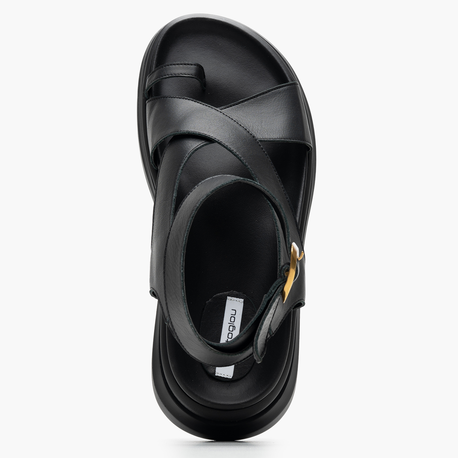 Women Flats 2541.02318 Black Leather Mortoglou Women Flats 2541.02318 Black Leather Mortoglou