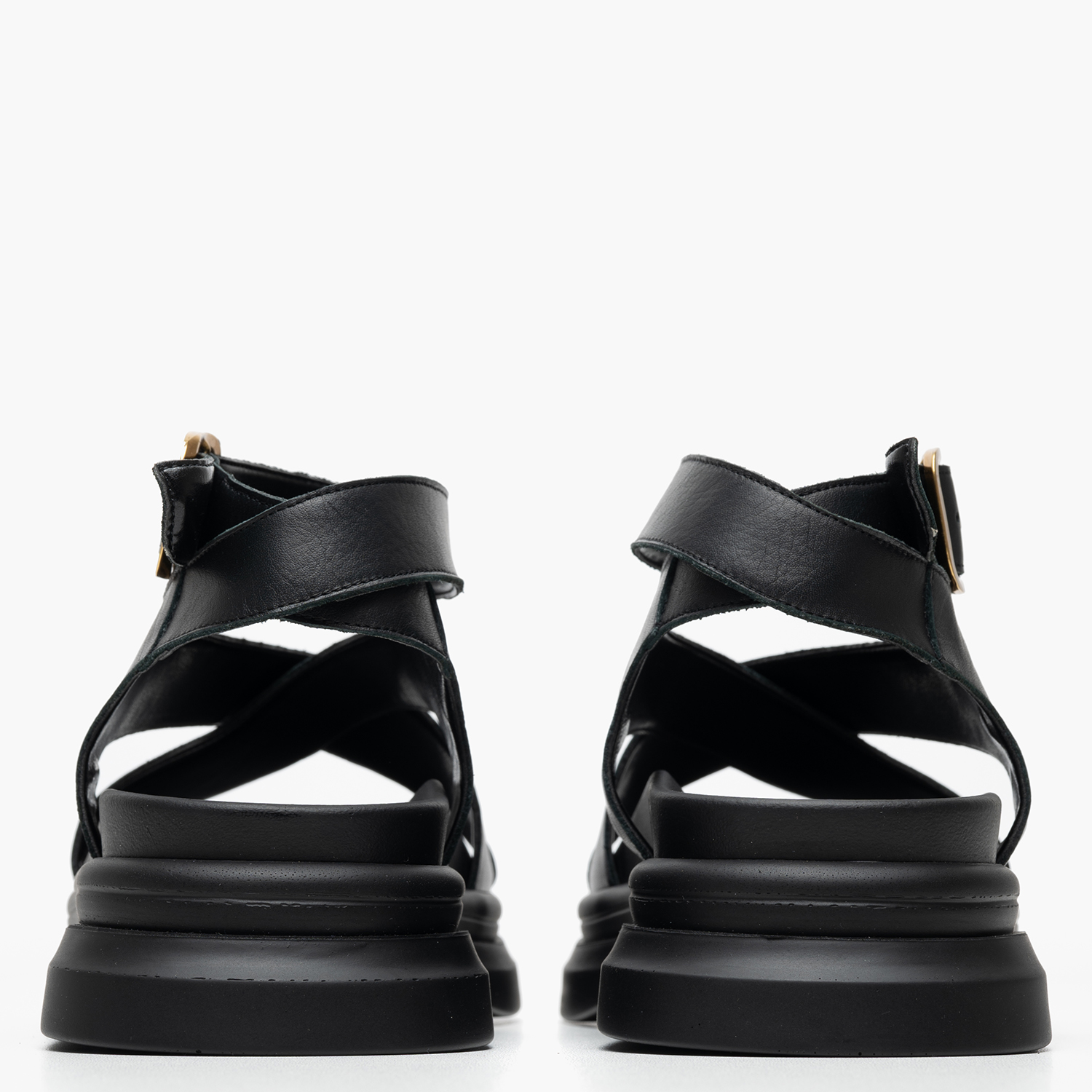 Women Flats 2541.02318 Black Leather Mortoglou Women Flats 2541.02318 Black Leather Mortoglou