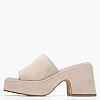 Women Mules 2544.53407 Beige Buckskin Mortoglou