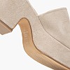 Women Mules 2544.53407 Beige Buckskin Mortoglou