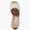 Women Mules 2544.53407 Beige Buckskin Mortoglou