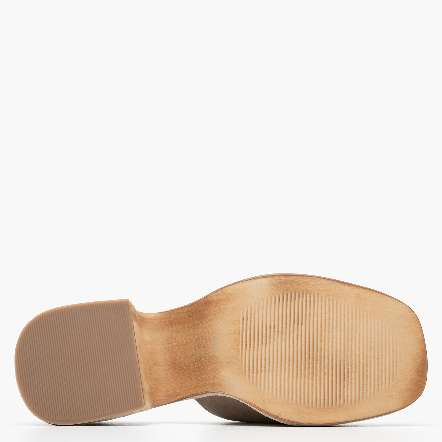 Women Mules 2544.53407 Beige Buckskin Mortoglou