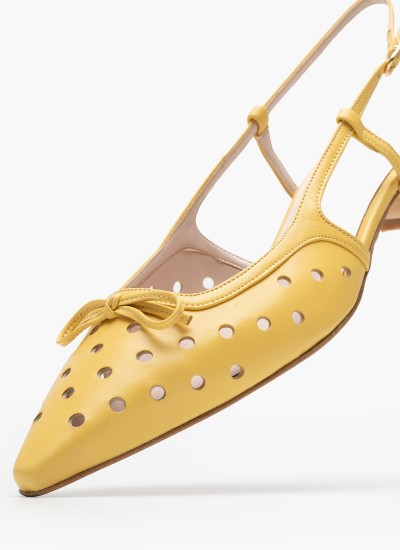 Γυναικείες Γόβες & Peeptoes Ψηλές 2450.100500 Άσπρο Δέρμα Mortoglou