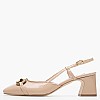 Women Pumps & Peeptoes Low 2548.52008A Nude Patent Leather Mortoglou Women Pumps & Peeptoes Low 2548.52008A Nude Patent Leather Mortoglou
