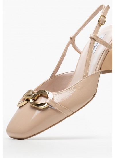 Γυναικείες Εσπαντρίγιες Sporty.Wedge Άσπρο Δέρμα Καστόρι Calvin Klein