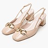 Women Pumps & Peeptoes Low 2548.52008A Nude Patent Leather Mortoglou Women Pumps & Peeptoes Low 2548.52008A Nude Patent Leather Mortoglou