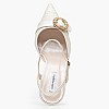 Γόβες & Slingbacks Ψηλές Mortoglou 2548.73891-White