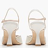 Γόβες & Slingbacks Ψηλές Mortoglou 2548.73891-White