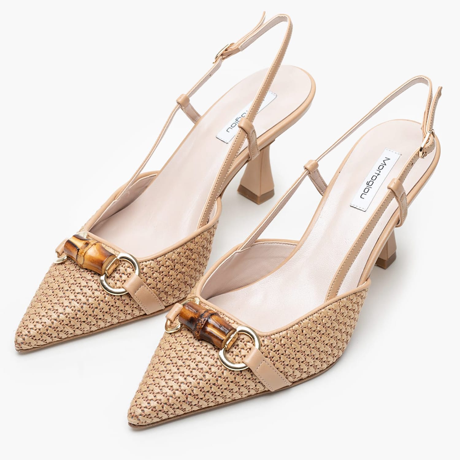 Women Pumps & Peeptoes Low 2548.73892 Beige Mat Mortoglou Women Pumps & Peeptoes Low 2548.73892 Beige Mat Mortoglou