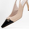 Women Pumps & Peeptoes Low 2548.74724A Nude Patent Leather Mortoglou Women Pumps & Peeptoes Low 2548.74724A Nude Patent Leather Mortoglou
