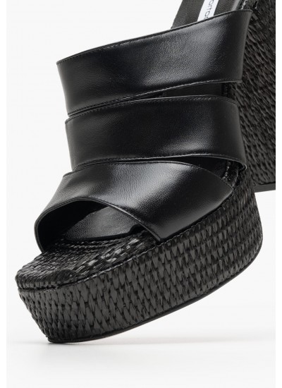 Γυναικεία Mules A63NG Μαύρο Δέρμα Timberland