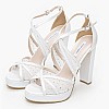 Women Sandals 2552.916128 White Leather Mortoglou Women Sandals 2552.916128 White Leather Mortoglou