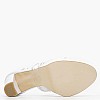 Women Sandals 2552.916128 White Leather Mortoglou Women Sandals 2552.916128 White Leather Mortoglou