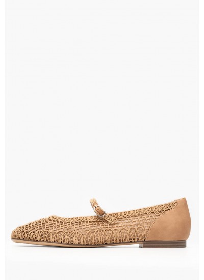 Γυναικείες Μπαλαρίνες Elastic.Ballerina Μαύρο Δέρμα Tommy Hilfiger