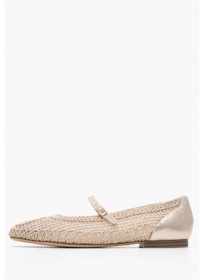 Γυναικείες Μπαλαρίνες Elastic.Ballerina Μαύρο Δέρμα Tommy Hilfiger