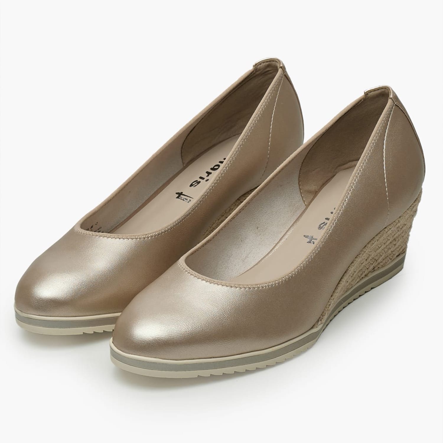 Γυναικείες Πλατφόρμες Χαμηλές 22305 Χρυσό ECOleather Tamaris Γυναικείες Πλατφόρμες Χαμηλές 22305 Χρυσό ECOleather Tamaris