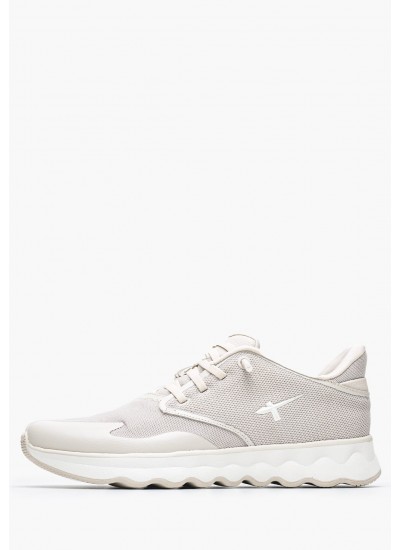 Γυναικεία Παπούτσια Casual Addict Άσπρο Δέρμα Ash