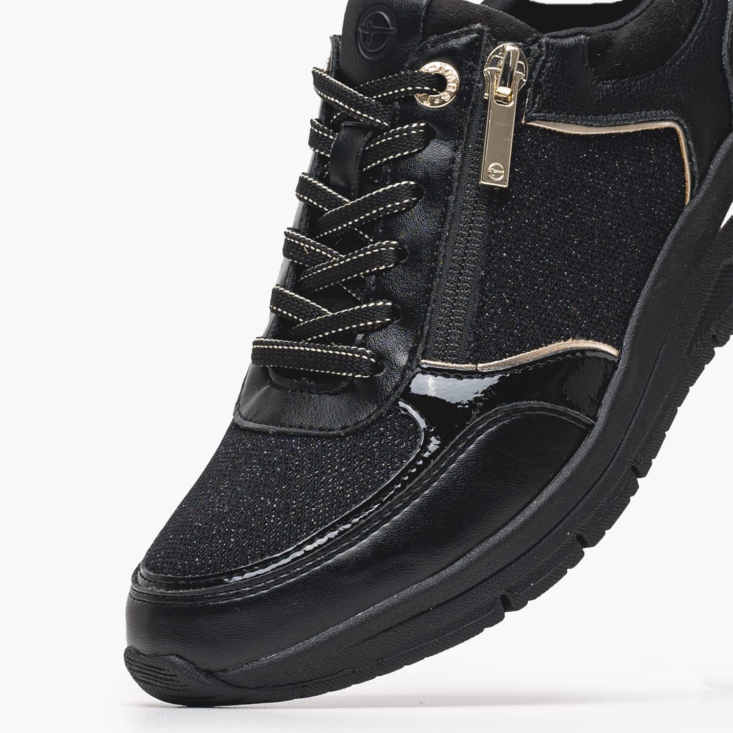 Γυναικεία Παπούτσια Casual 23721 Μαύρο ECOleather-Ύφασμα Tamaris
