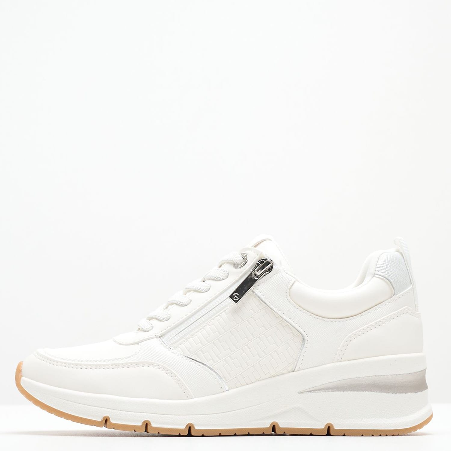 Γυναικεία Παπούτσια Casual 23721 Άσπρο ECOleather Tamaris