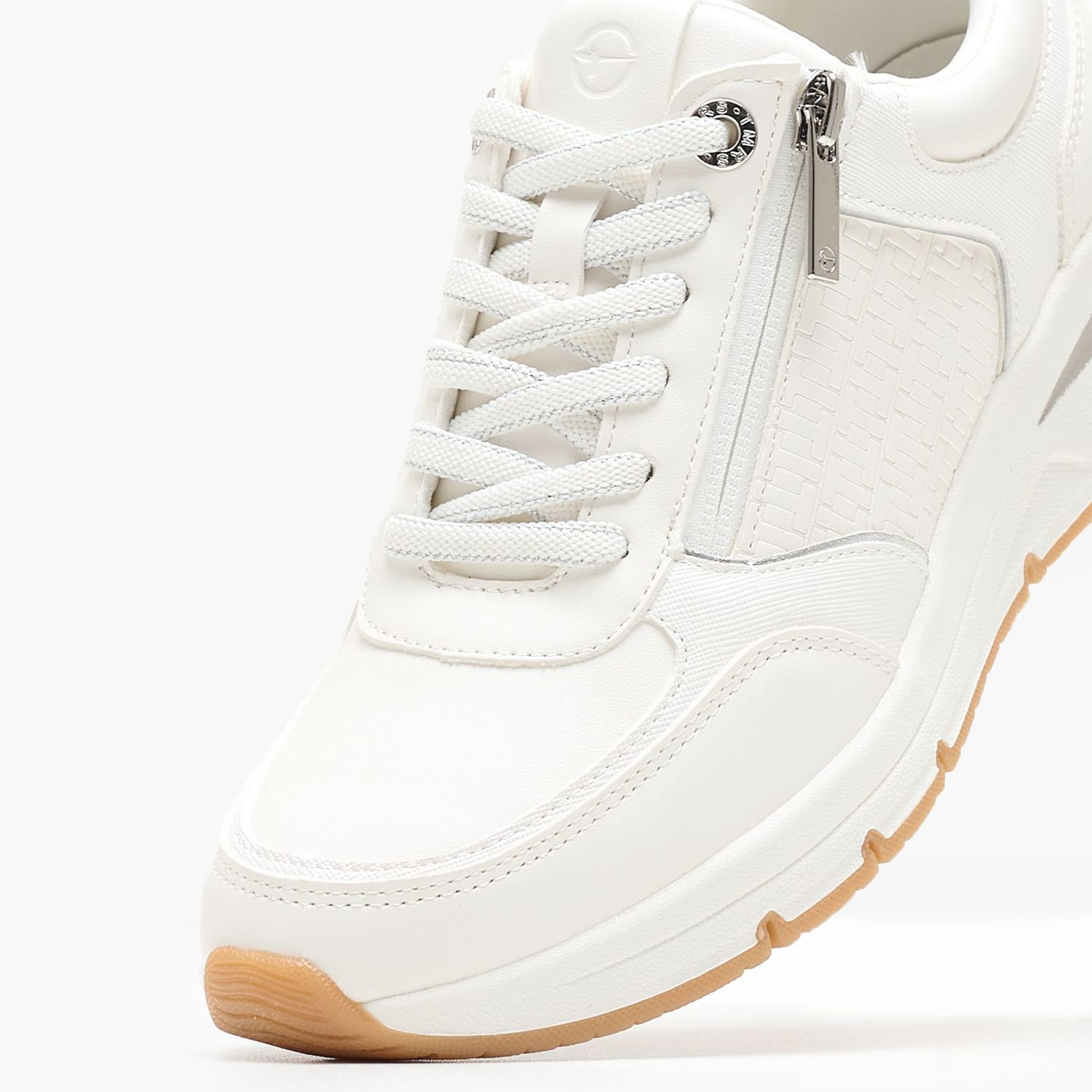 Γυναικεία Παπούτσια Casual 23721 Άσπρο ECOleather Tamaris