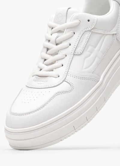 Γυναικείες Πλατφόρμες Χαμηλές 22305 Χρυσό ECOleather Tamaris