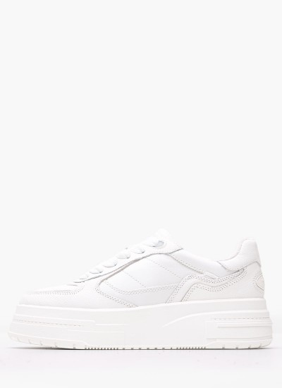 Γυναικείες Πλατφόρμες Χαμηλές 22305 Χρυσό ECOleather Tamaris