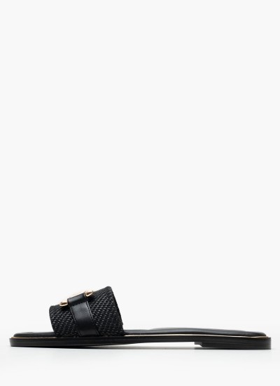 Γυναικεία Μοκασίνια 24313 Μαύρο ECOleather Tamaris