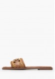 Γυναικεία Flats 27100 Ταμπά Ψάθα Tamaris